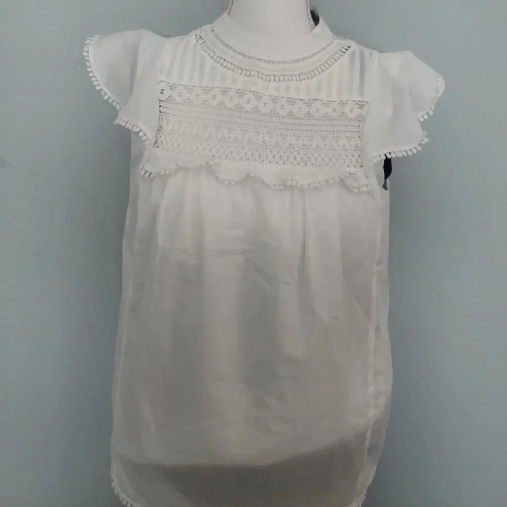 J.Crew Ruffle Top - Picture 1 of 3